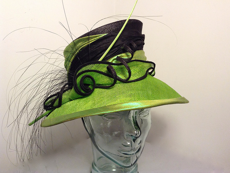 Black & Lime Hat