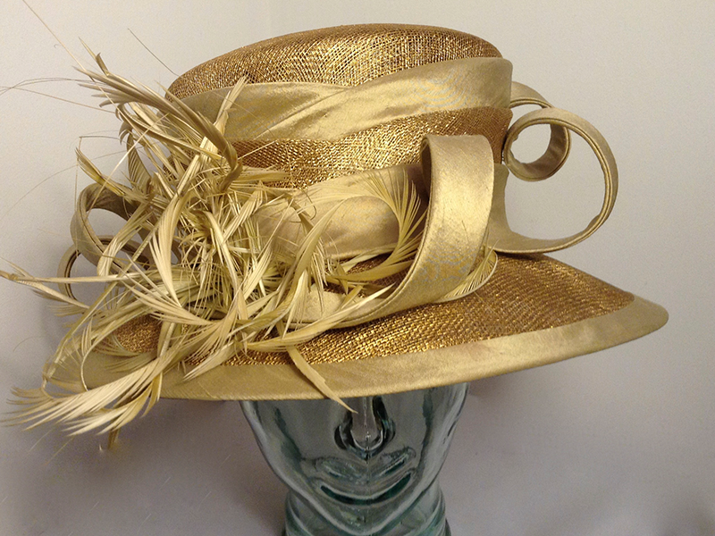 Antique Gold Hat