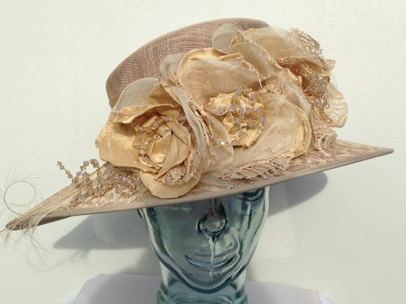 Champagne & Lace Hat