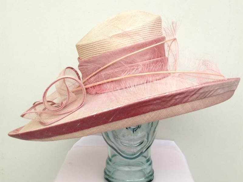  Pale Pink & Silk Hat