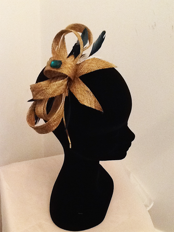 'Green with Envy' Fascinator